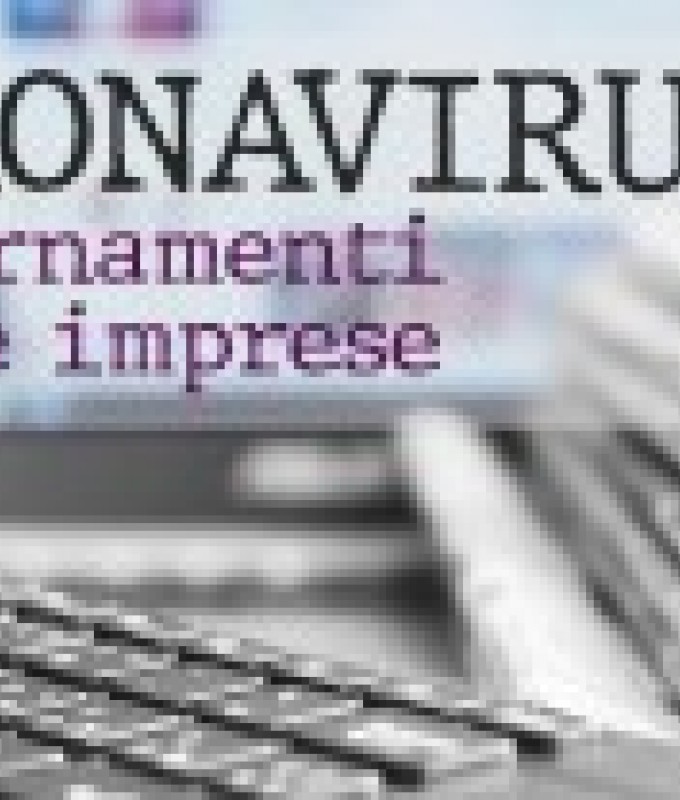 MISURE A SOSTEGNO DELLE IMPRESE 2020