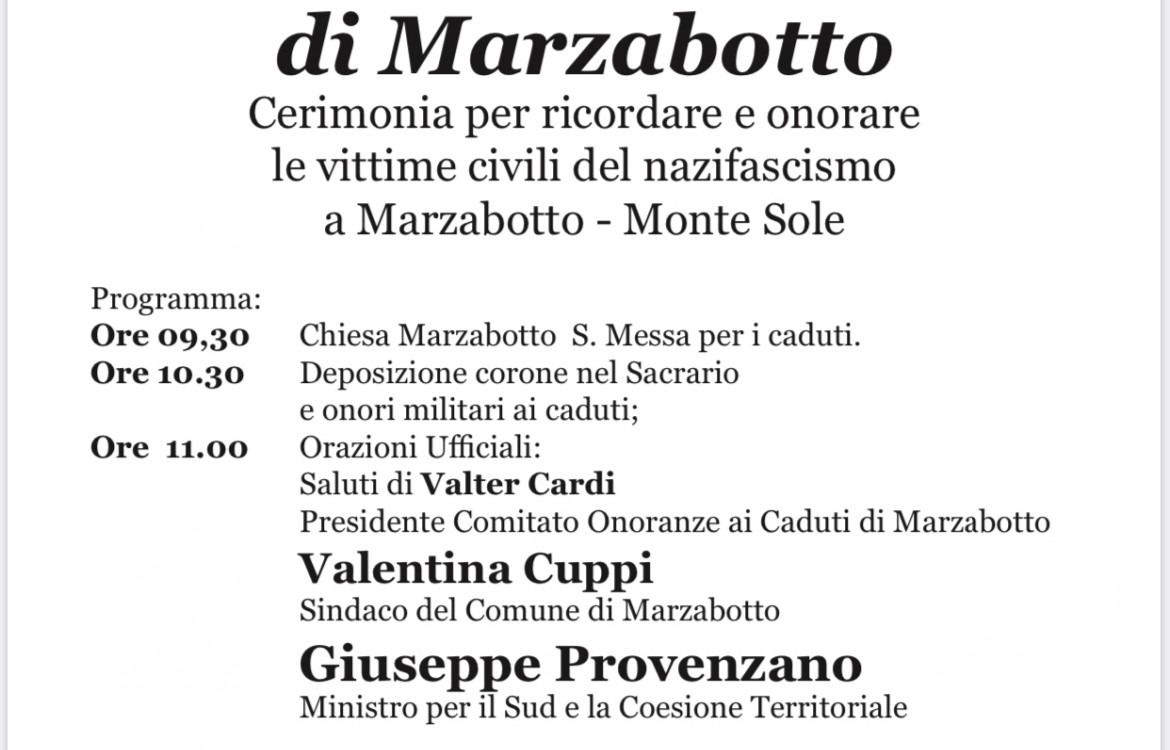 Marzabotto 2020